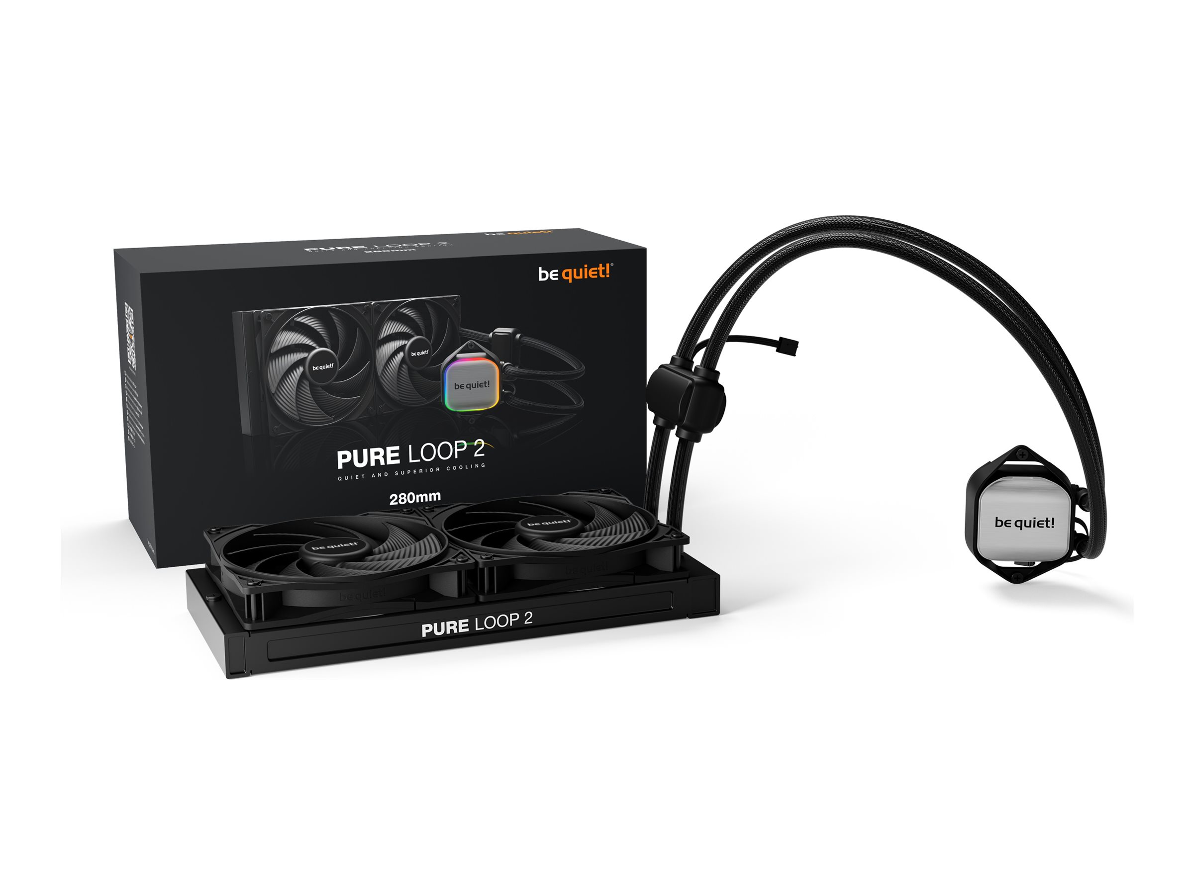 Wasserkühler BeQuiet Pure Loop 2 280 33,8dB (4-Pin) PWM