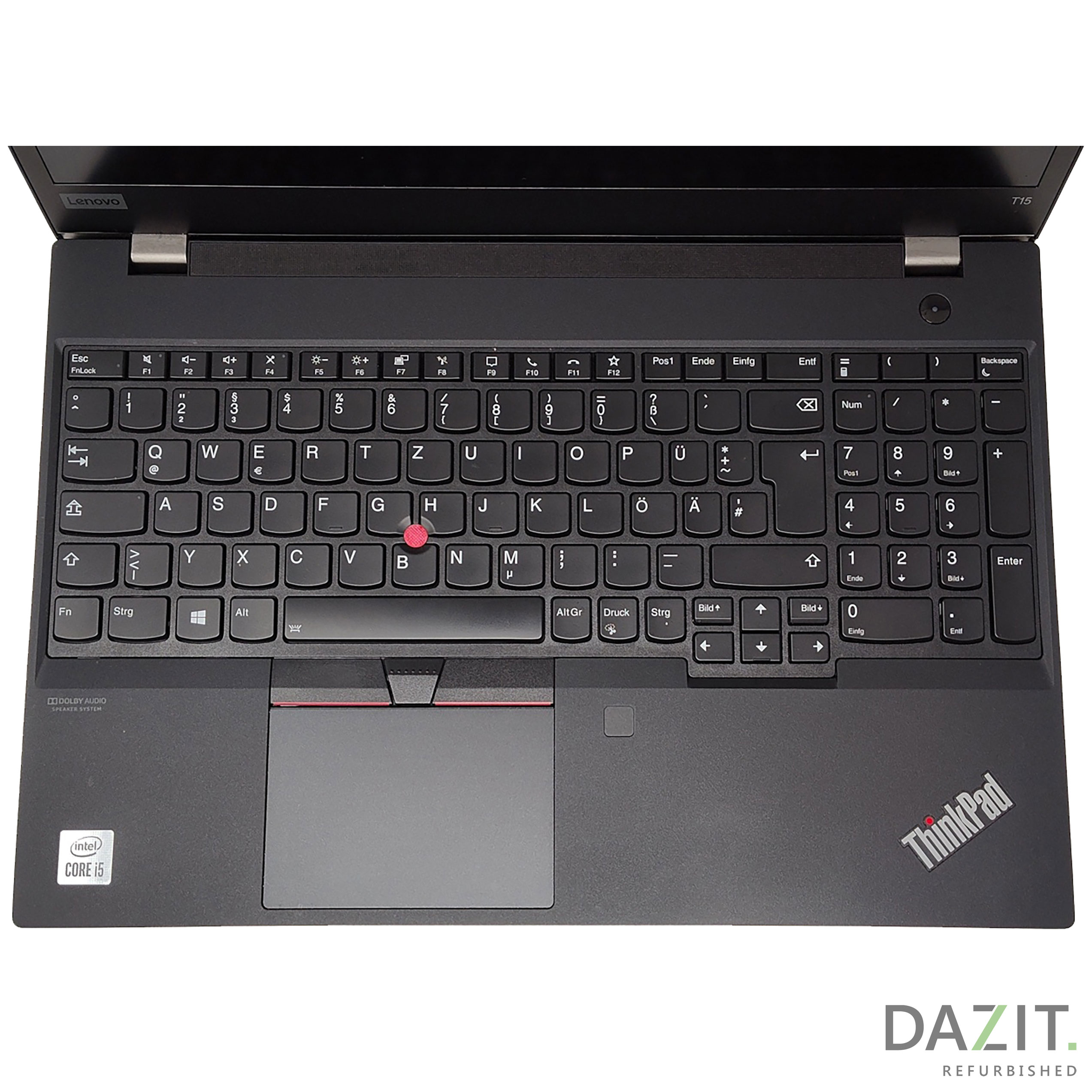 Notebook Lenovo ThinkPad T15 Corei5-10210U 1,60GHz refurb.A