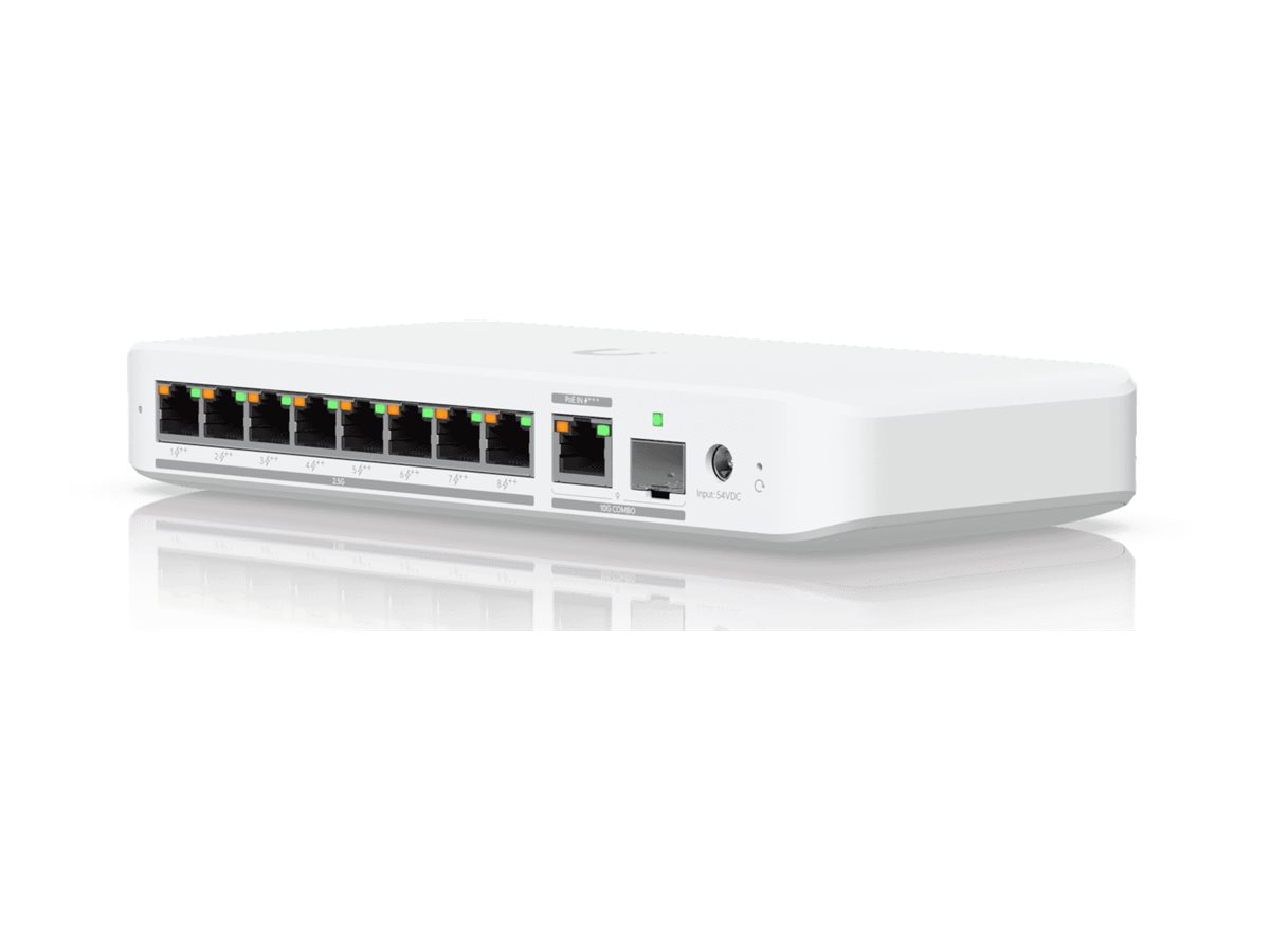 Switch UbiQuiti Flex 2.5G PoE 8x2,5GBit/1x10GBit/1x10GB SFP+