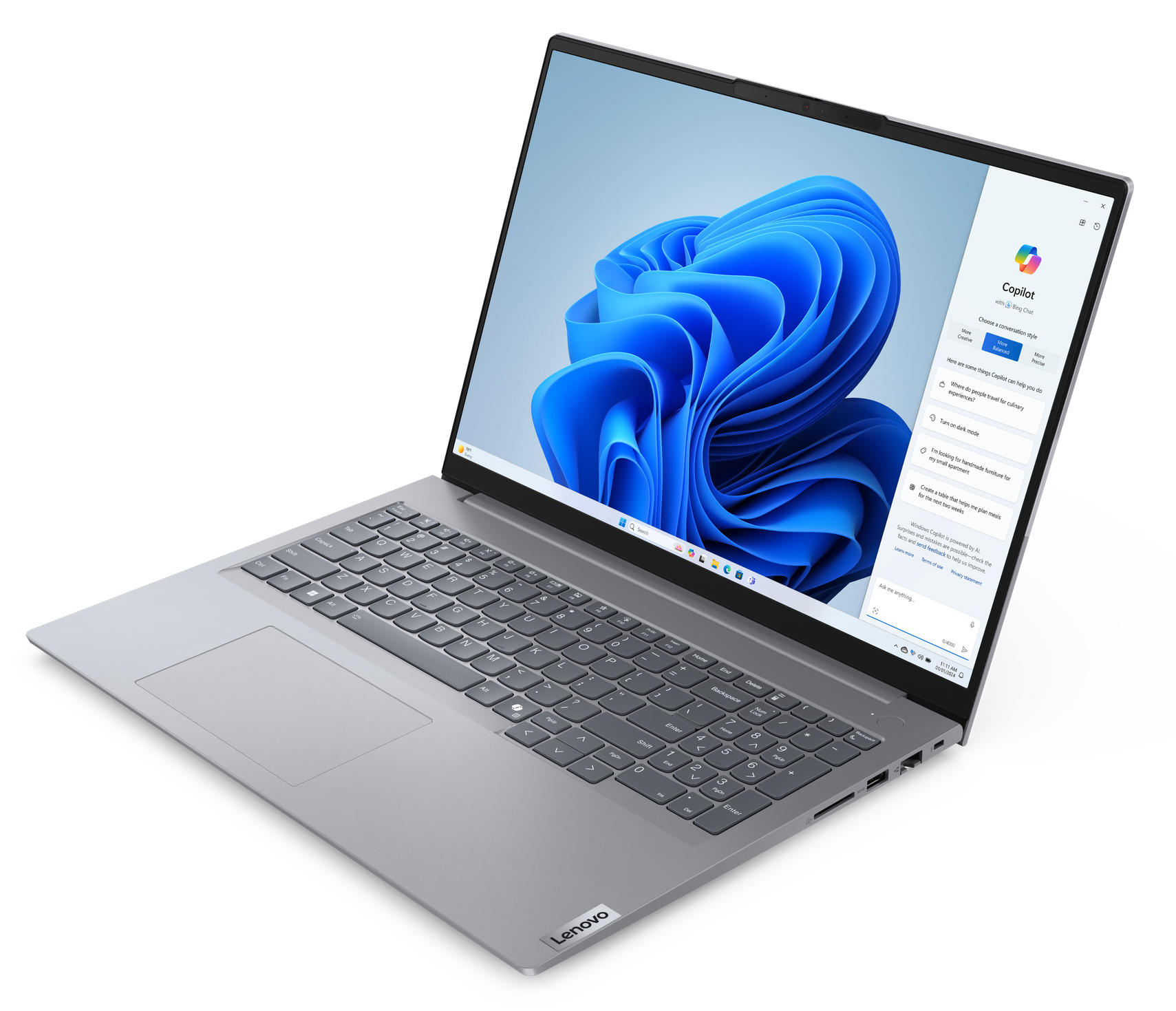 Notebook Lenovo ThinkBook 16 G7 AMD Ryzen 5 7535HS 3,30GHz