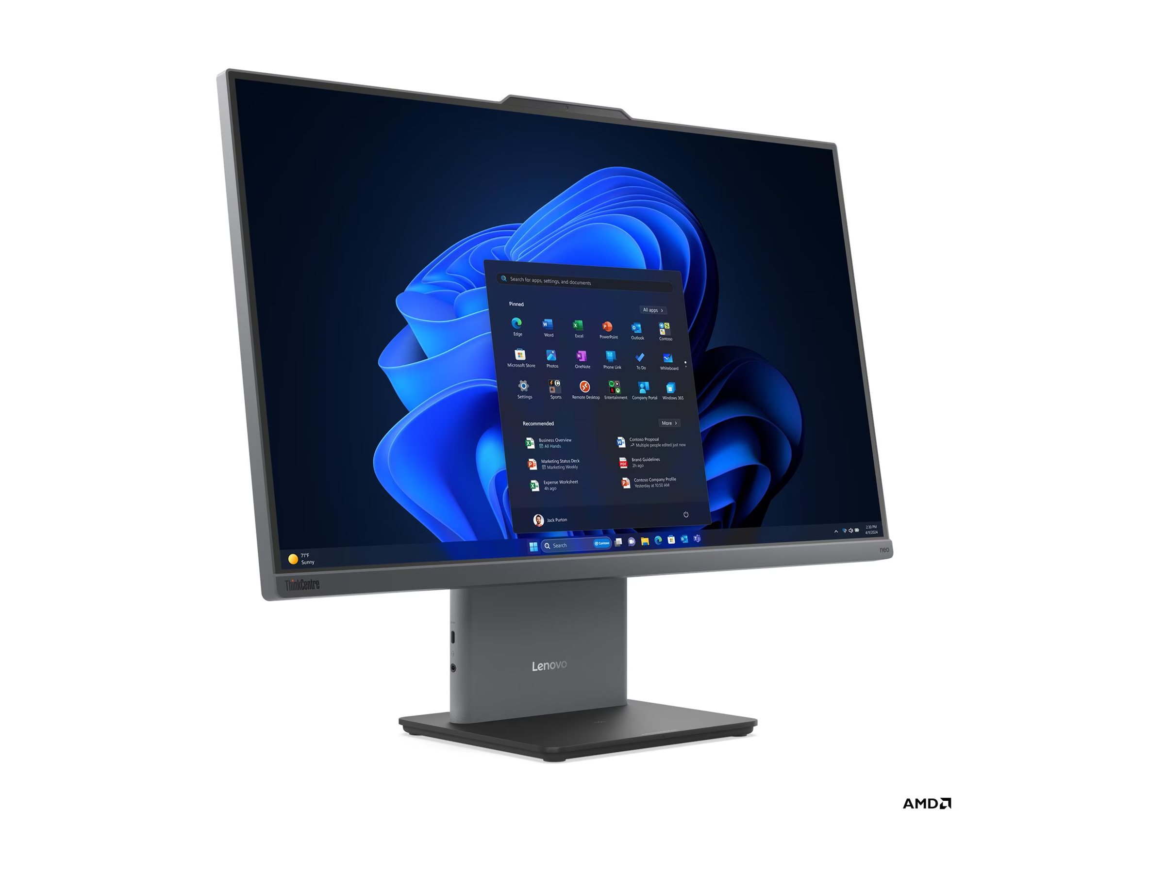 CAMPUS-AIO-PC Lenovo neo 55a G6 Ryzen 5 220