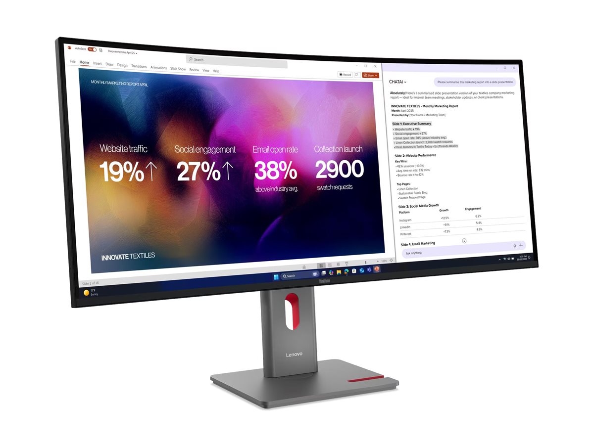 CAMPUS-TFT Lenovo ThinkVision P40WD-40 40-Zoll 5k