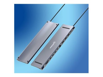 Dockingstation Manhattan USB3.2 Gen1 Type-C 12-in1 Dockingstation Manhattan USB3.2 Gen1 Type-C 12-in1