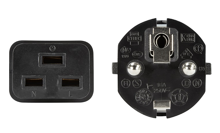 Netzkabel LogiLink Hochstrom Kaltgeräte 1,8m schwarz Netzkabel LogiLink Hochstrom Kaltgeräte 1,8m schwarz