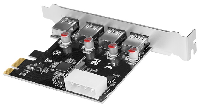 Controller LogiLink PCIe USB3.0 4x extern