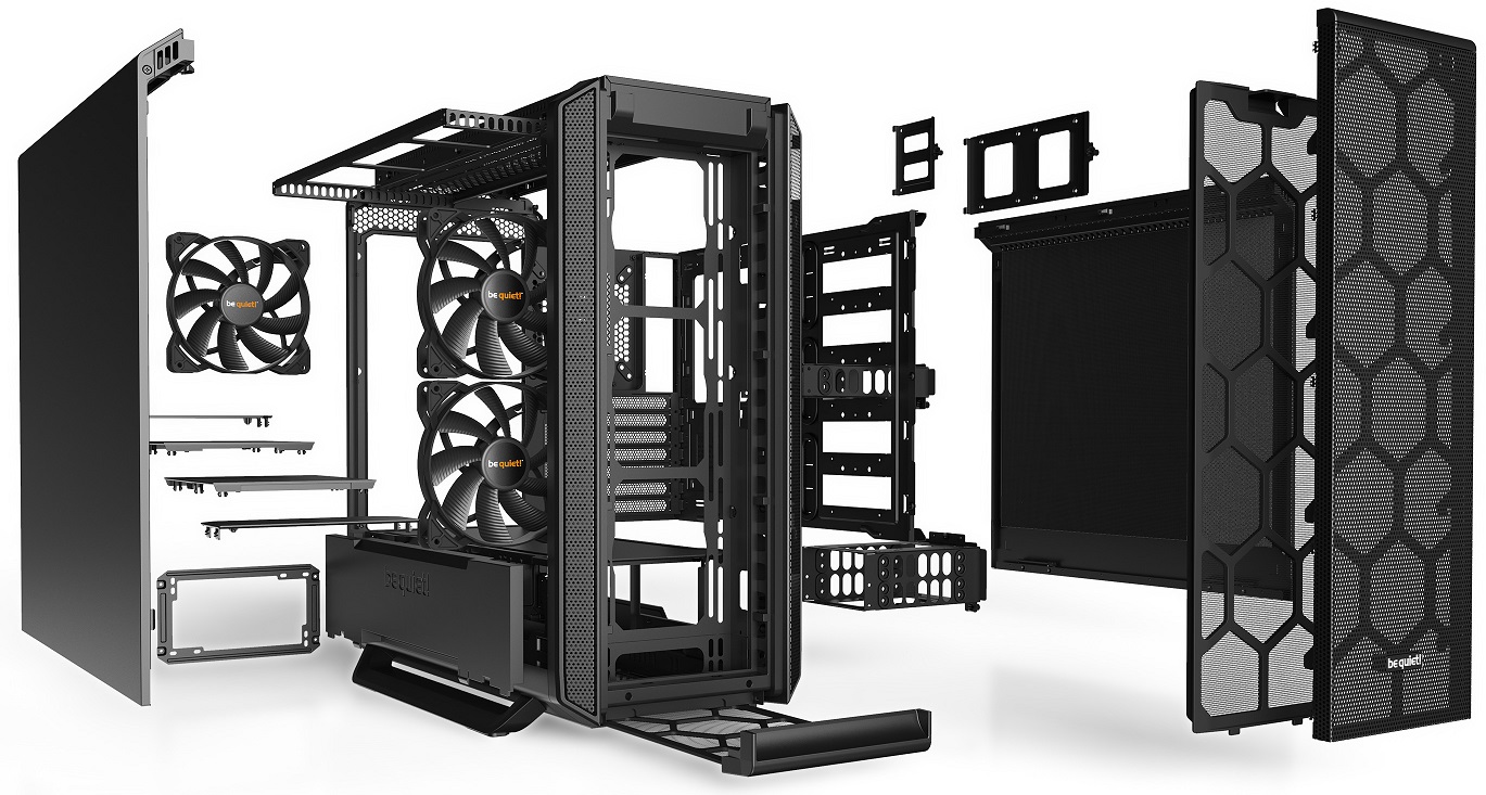 Gehäuse BeQuiet SilentBase 802 Miditower ATX schwarz