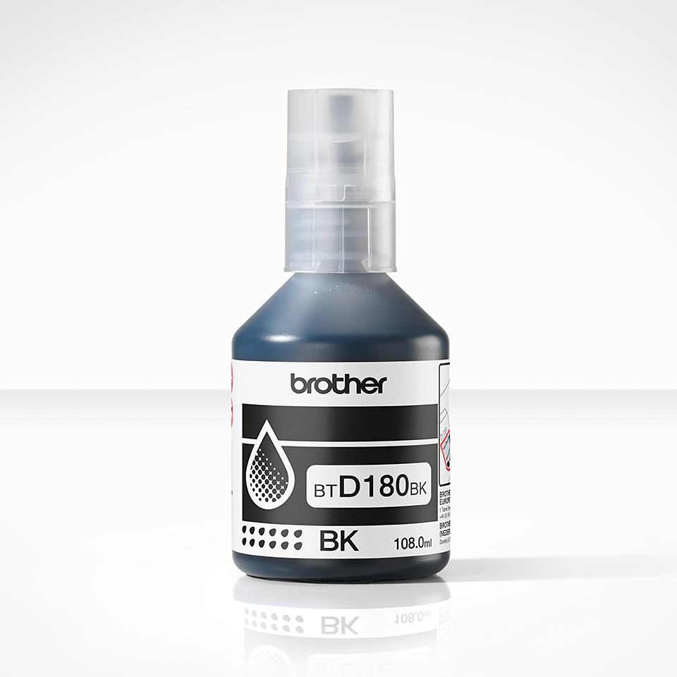 Tinte Brother BT-D180BK schwarz Flasche Tinte Brother BT-D180BK schwarz Flasche
