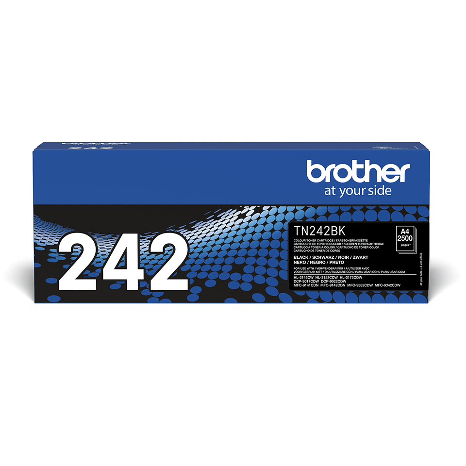 Toner Brother TN-242BK schwarz (2.500 Seiten n.ISO/IEC 19798)