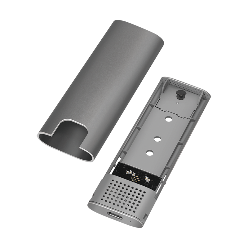 Gehäuse LogiLink USB-C M.2 NVMe&SATA USB3.2 Gen2x1 Type-C