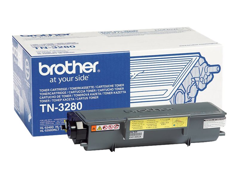 Toner Brother TN-3280 schwarz (8.000 Seiten bei 5% Deckung)