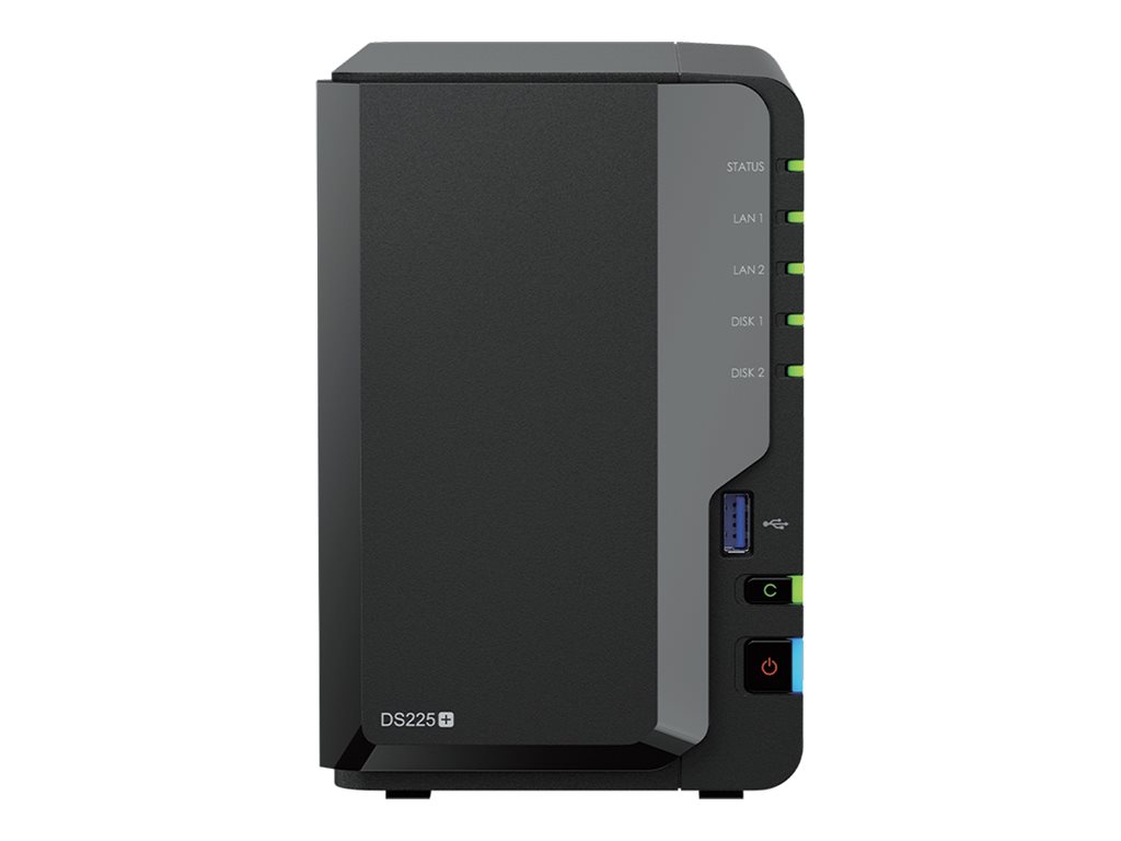 NAS Synology DiskStation DS225+ 2x3,5-Zoll LAN NAS Synology DiskStation DS225+ 2x3,5-Zoll LAN
