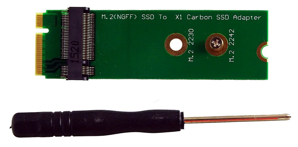 Adapter M-Ware Lenovo X1 Carbon 1st Gen zu M.2 NGFF