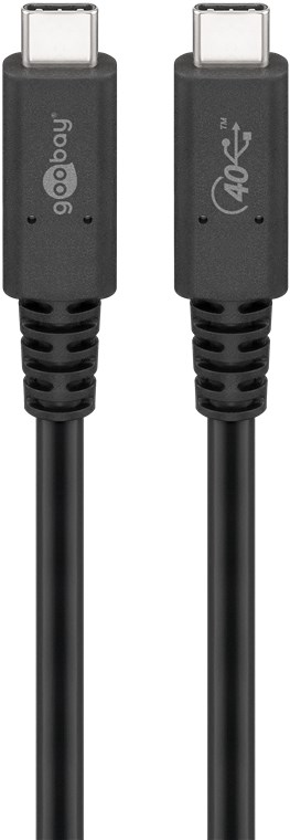 USB-Kabel Goobay USB4 Type-C m/m 2,0m 240W 20GBit/s