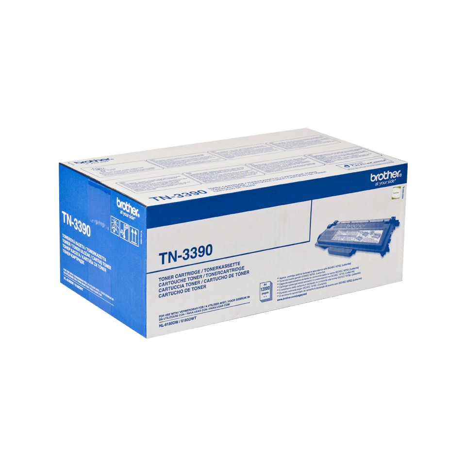 Toner Brother TN-3390 schwarz (12.000 Seiten ISO/IEC 19752)