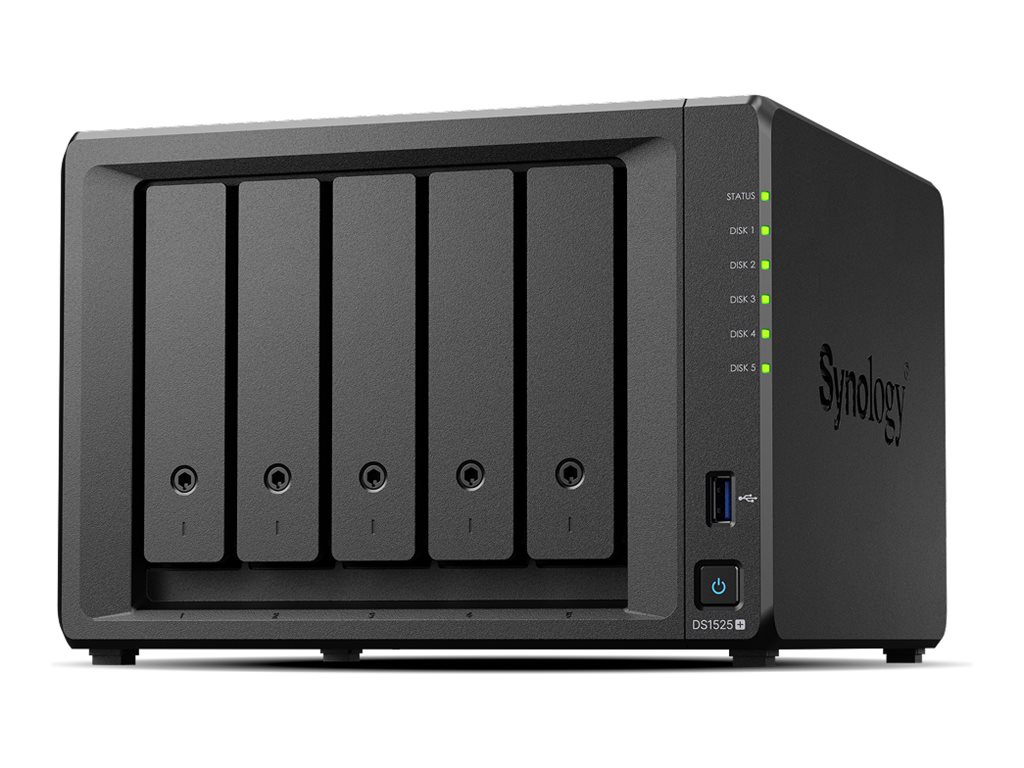 NAS Synology Diskstation DS1525+ 5x3,5-Zoll LAN 8GB