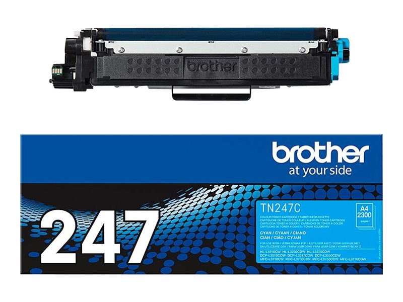 Toner Brother TN-247C cyan (2.300 Seiten n.ISO/IEC 19798)
