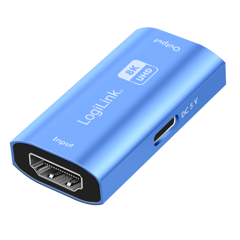 Adapter LogiLink HDMI HDMI f/f Repeater 8K/60Hz