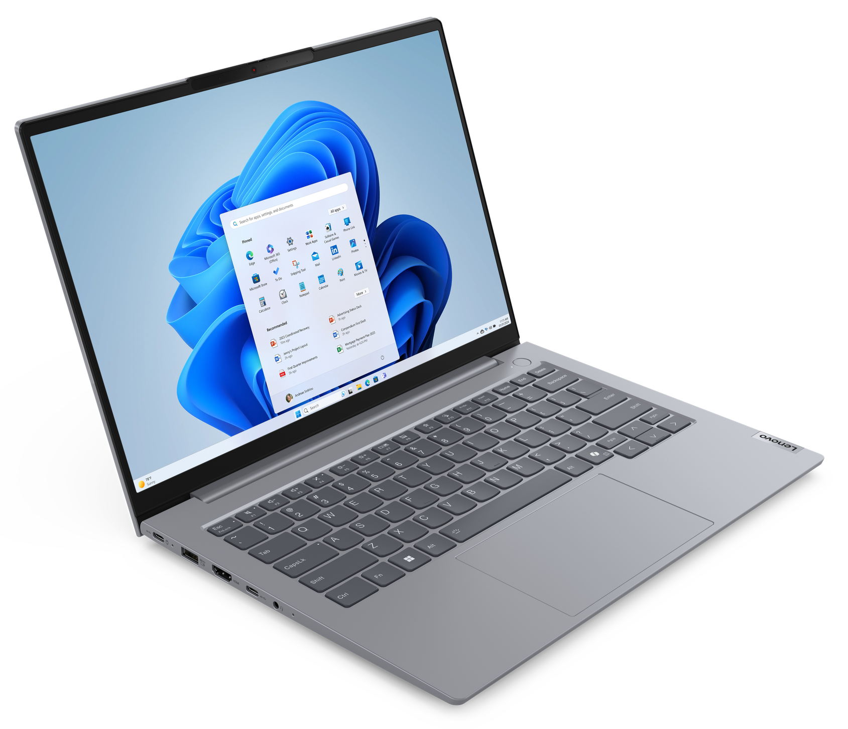 Notebook Lenovo ThinkBook 14 G7 AMD Ryzen 5 7535HS 3,30GHz Notebook Lenovo ThinkBook 14 G7 AMD Ryzen 5 7535HS 3,30GHz