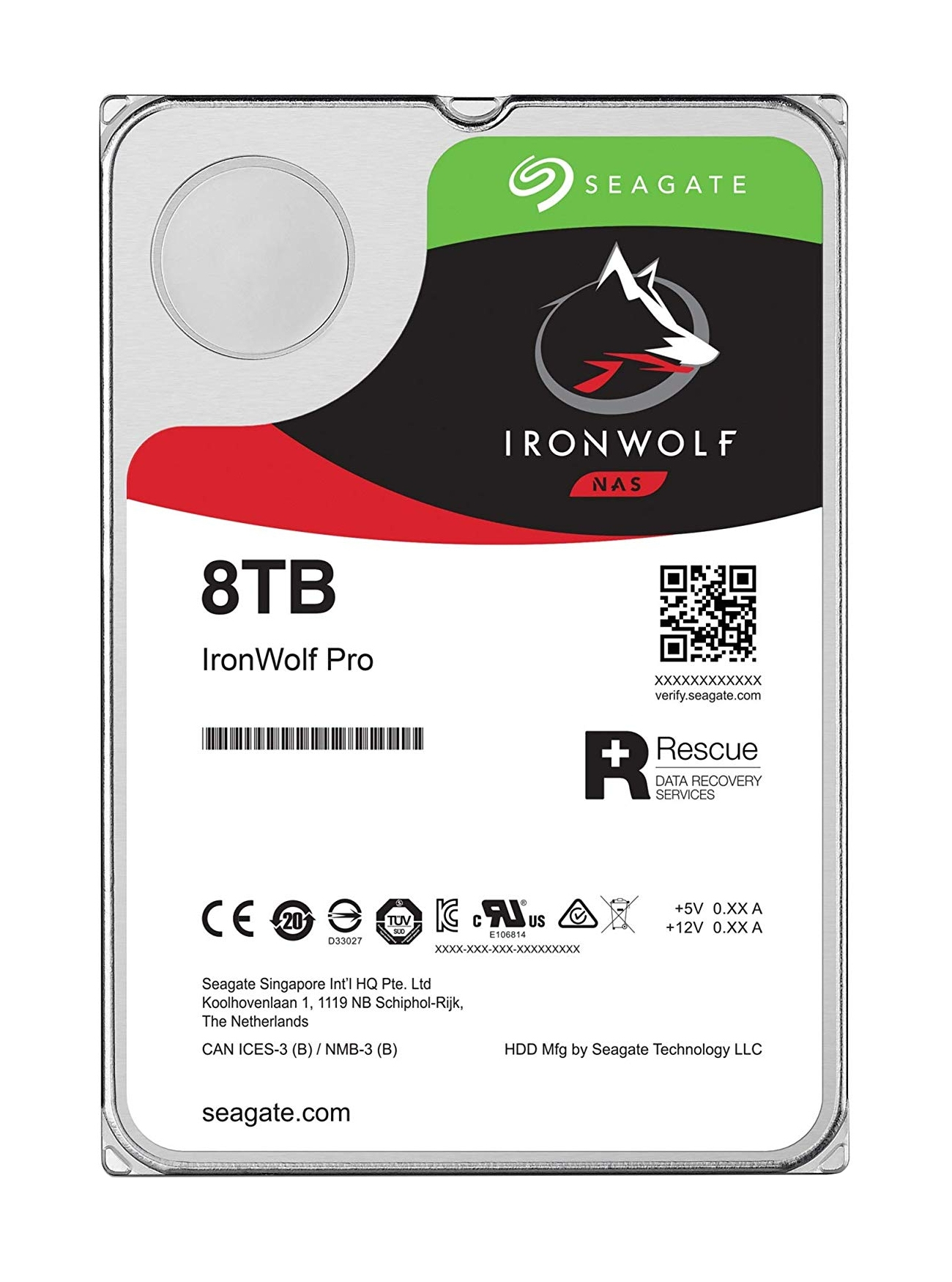 Festplatte Seagate IronWolf 3,5-Zoll SATA 8TB Festplatte Seagate IronWolf 3,5-Zoll SATA 8TB