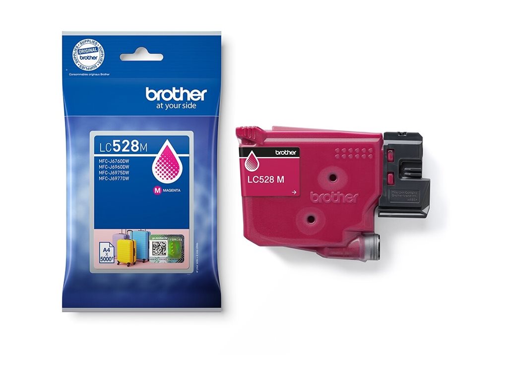 Tinte Brother LC-528XL-M magenta