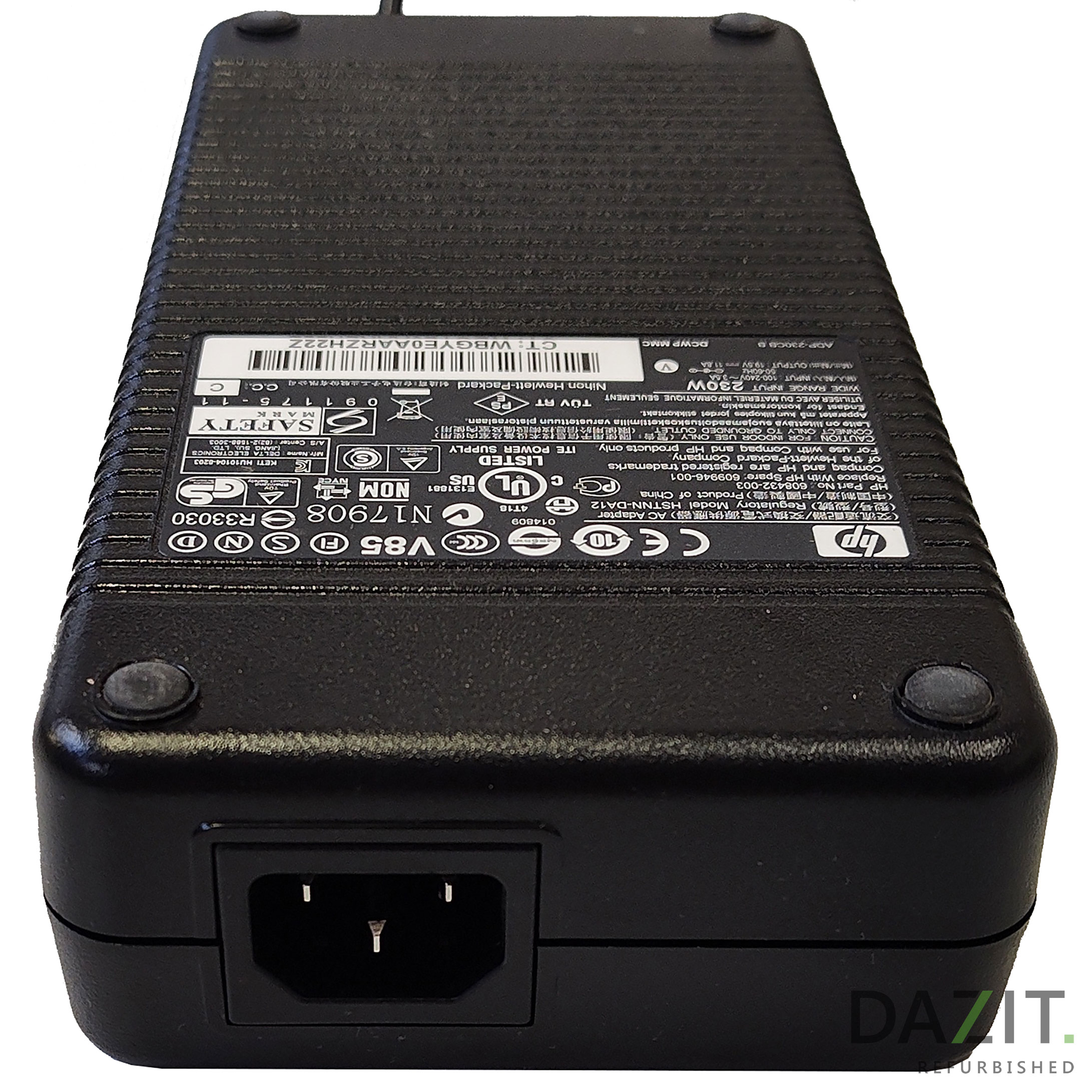 Notebook-Netzteil HP 230V 19,5V 230W 7,4x5,0mm refurb.