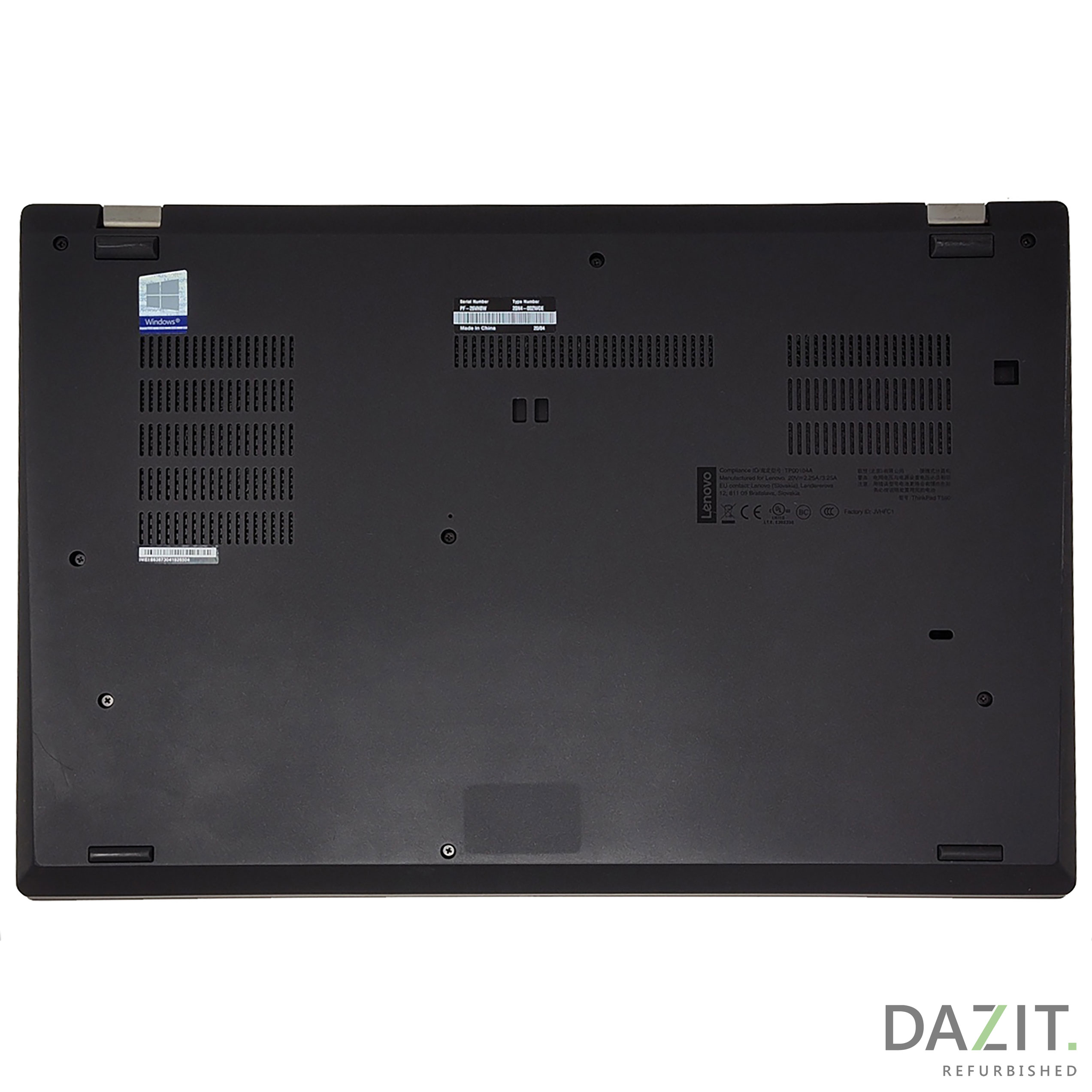 Notebook Lenovo ThinkPad T590 Core i5-8265U 1,60GHz refurb.A