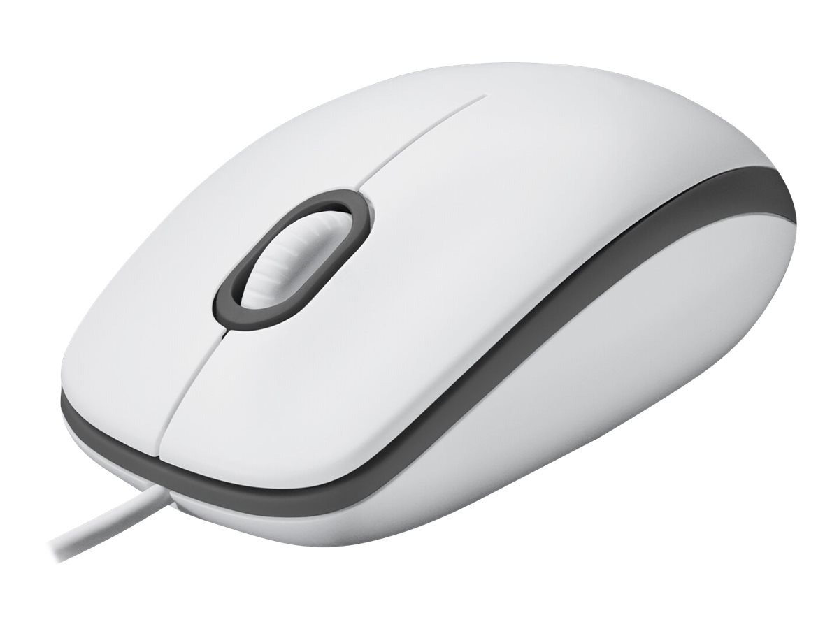 Maus Logitech M100 White USB weiß