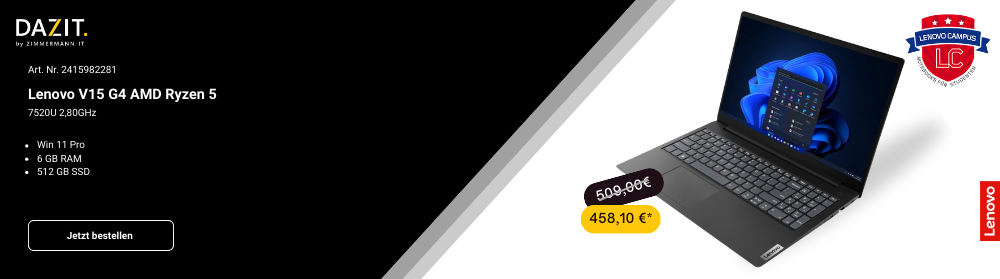 Lenovo V 15 Blackweek 2026