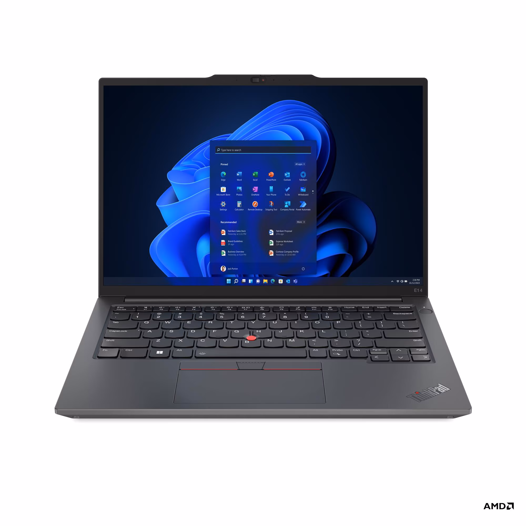 Notebook Lenovo ThinkPad E14 G5 AMD Ryzen 5 7530U 2,00GHz