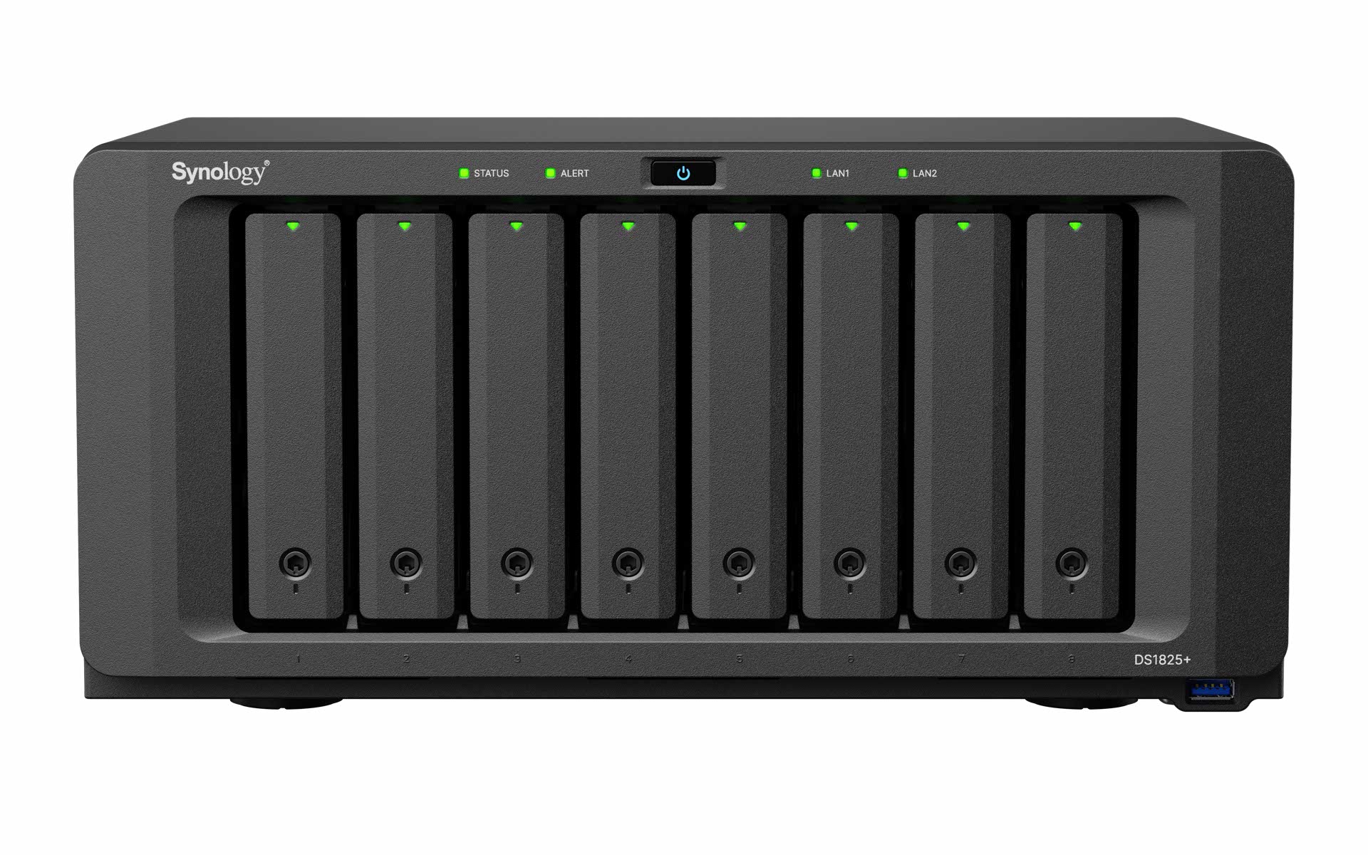 NAS Synology Diskstation DS1825+ 8x3,5-Zoll 2xM.2 2xLAN