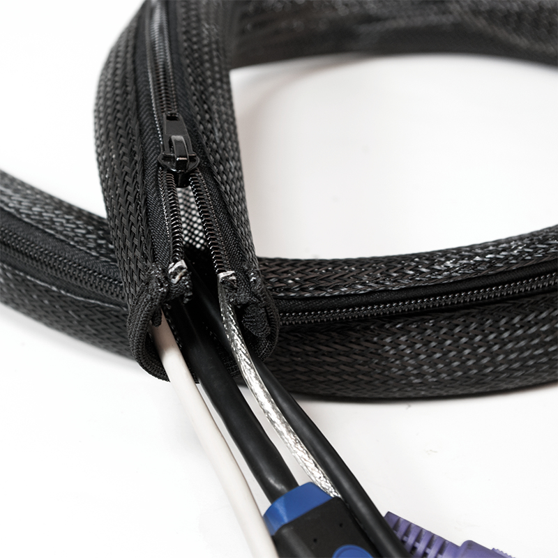 Kabelmanagement LogiLink Kabel strumpf 1,0m 35-50mm Reißvers.