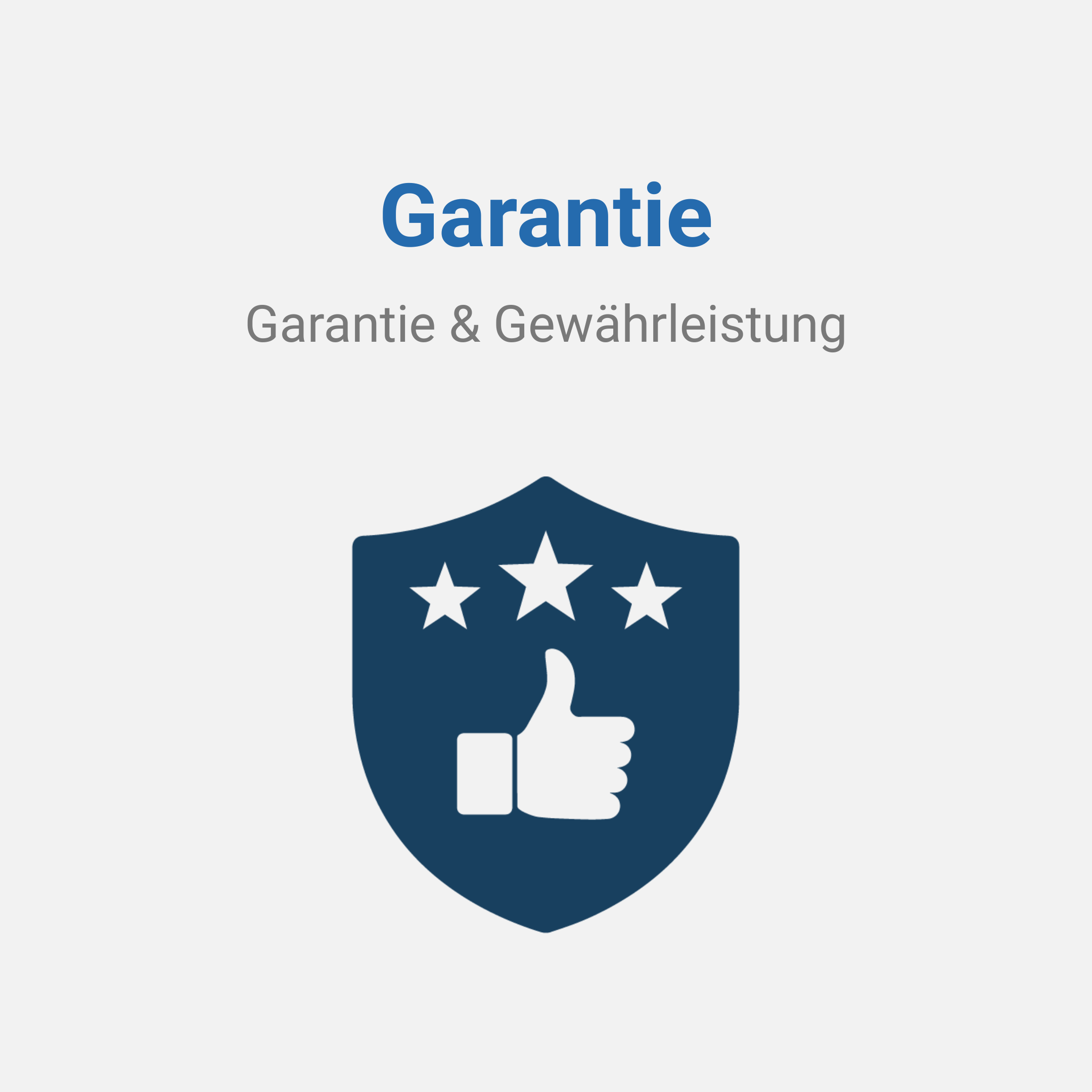 Garantie und Gewhrleistung