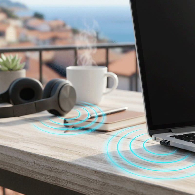 Bluetooth-Adapter LogiLink BT6.0 EDR BLE USB