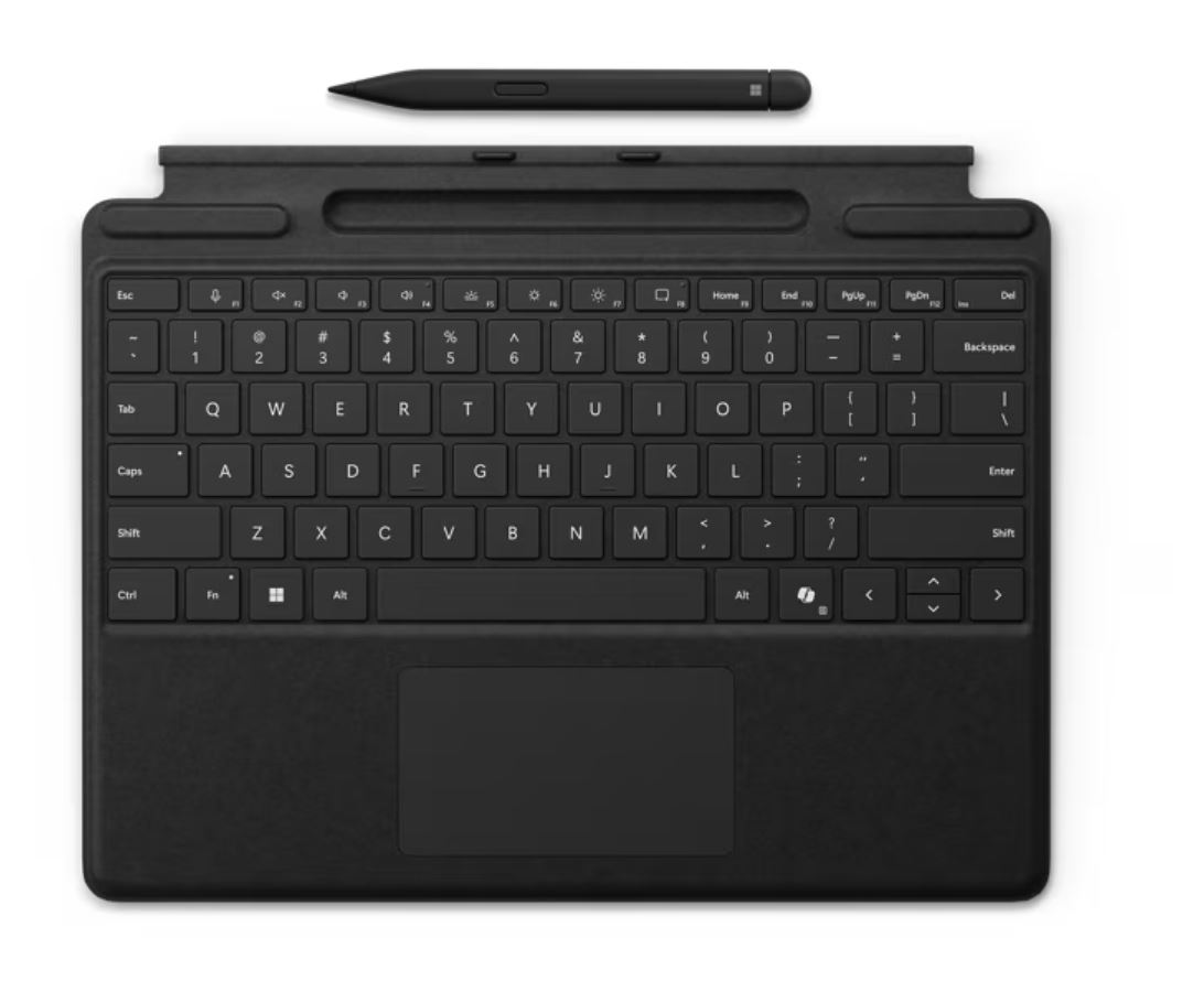 Tastatur Microsoft Surface Pro Type Cover + Pen, schwarz Tastatur Microsoft Surface Pro Type Cover + Pen, schwarz
