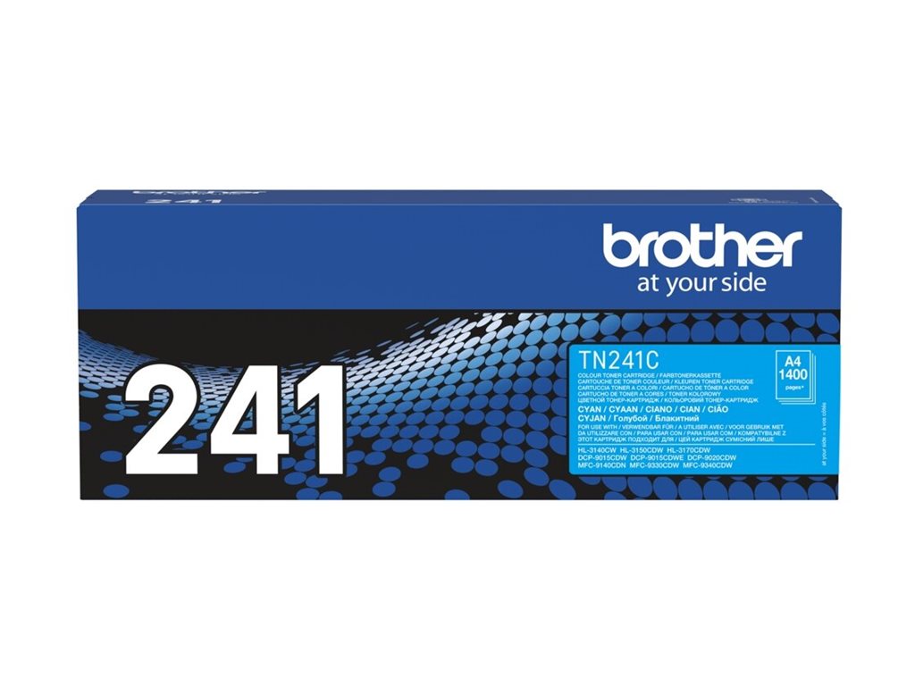 Toner Brother TN-241C cyan (1.400 Seiten n.ISO/IEC 19798)