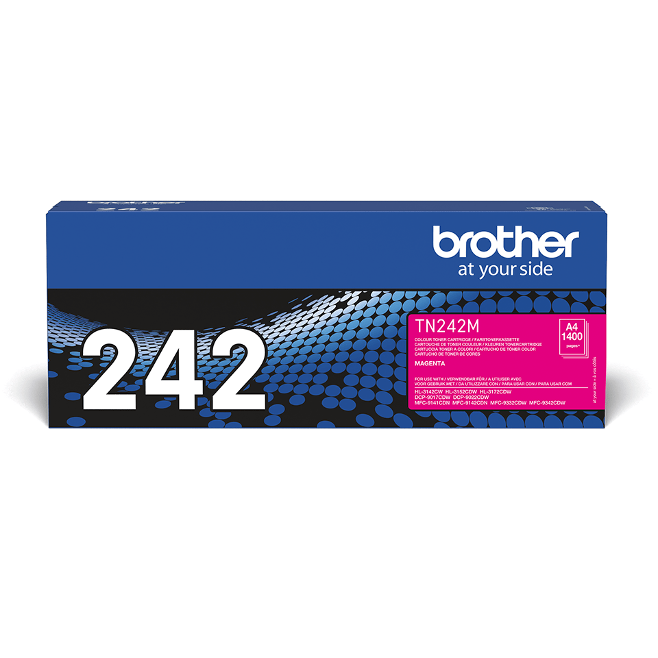 Toner Brother TN-242M magenta (1.400 Seiten n.ISO/IEC 19798)