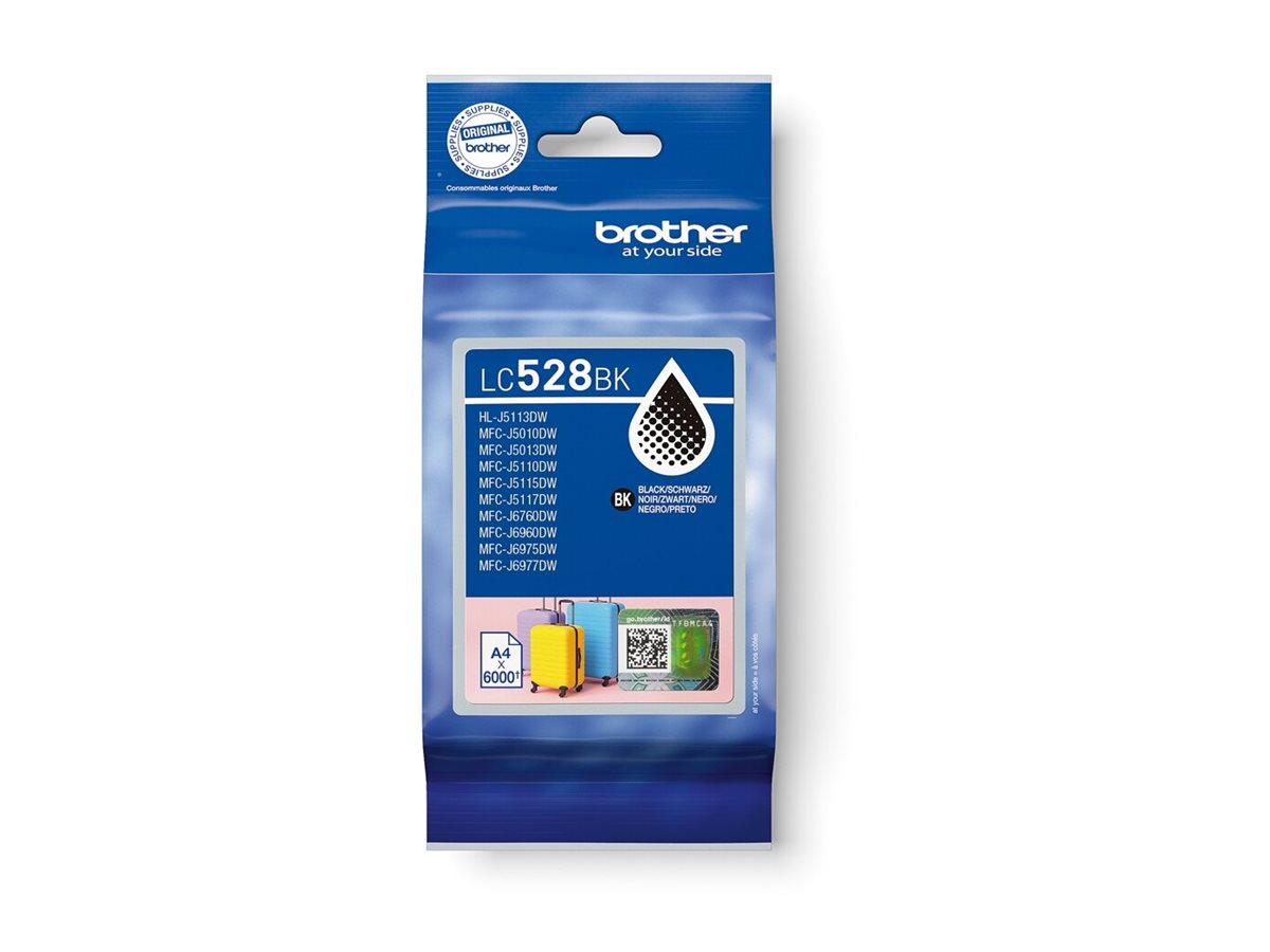 Tinte Brother LC-528XL-BK schwarz