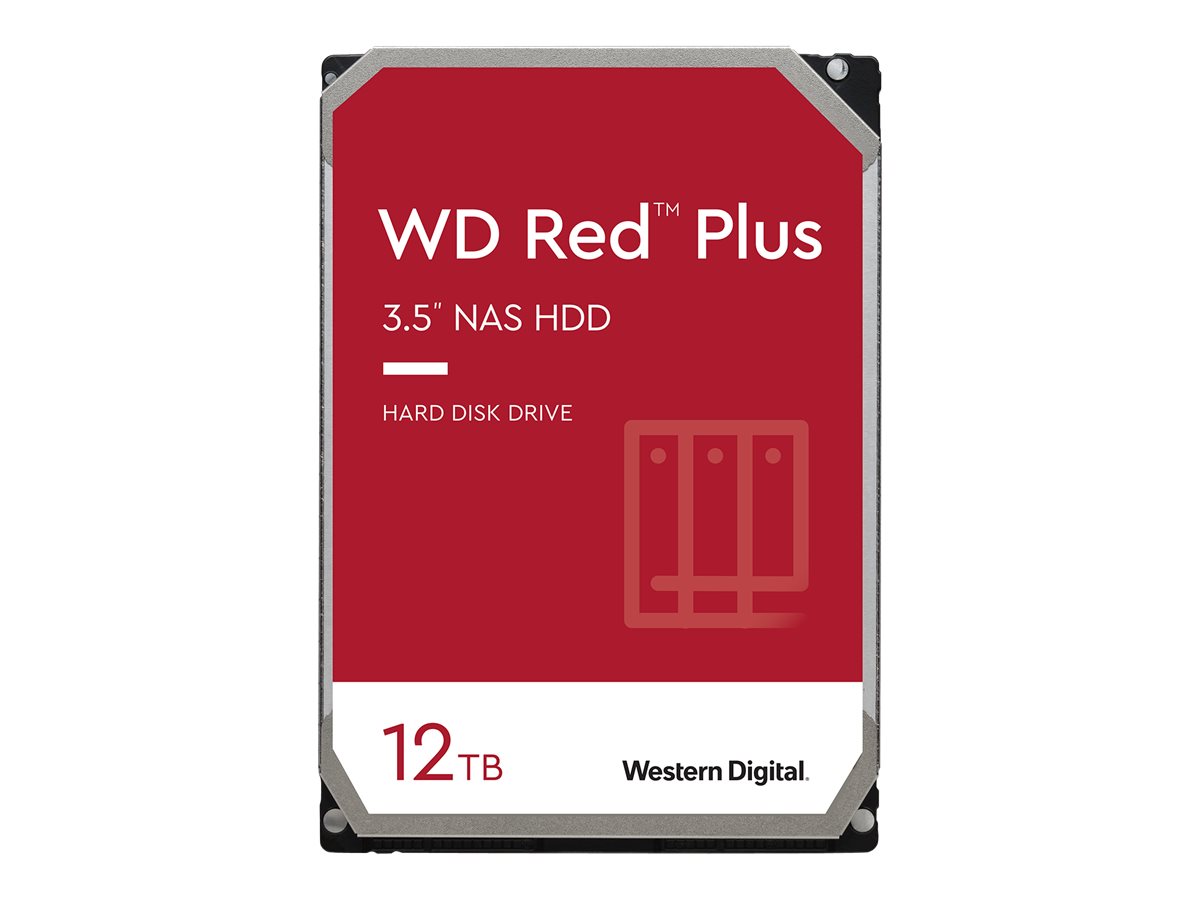 Festplatte WD Red Plus 3,5-Zoll SATA 12TB Festplatte WD Red Plus 3,5-Zoll SATA 12TB