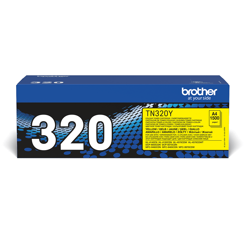 Toner Brother TN-320Y gelb (1.500 Seiten n.ISO/IEC 19752)