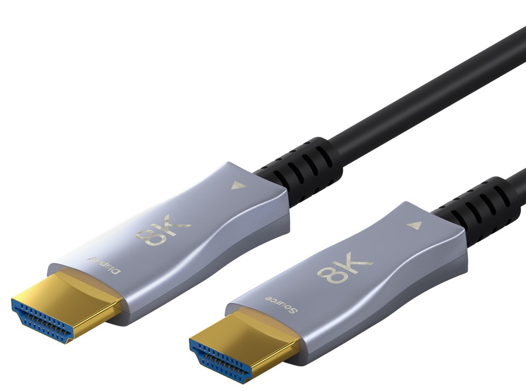 HDMI-Kabel Goobay A-m/m 20m 8K/60Hz 4K/120Hz AOC schwarz