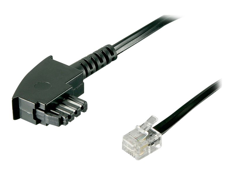 Telefonkabel Goobay TAE-F-m/ Western 6P4C-m(RJ11) 3,0m Telefonkabel Goobay TAE-F-m/ Western 6P4C-m(RJ11) 3,0m