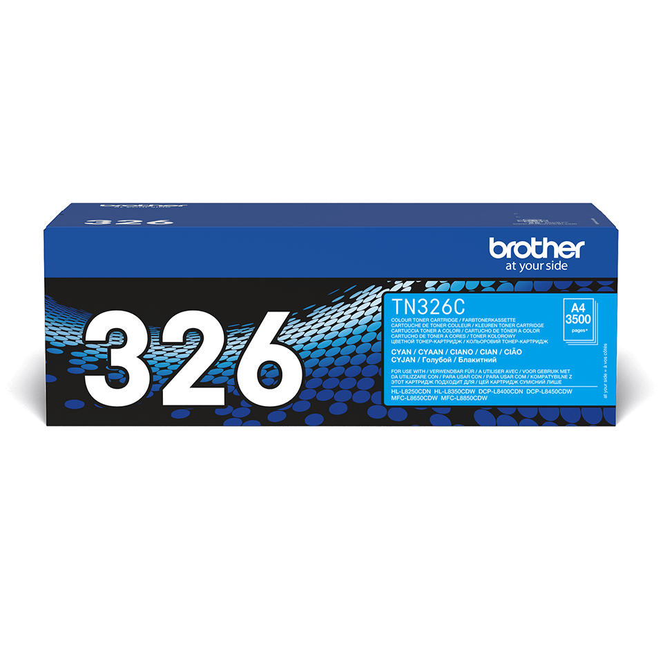 Toner Brother TN-326C cyan (3.500 Seiten n.ISO/IEC 19752)