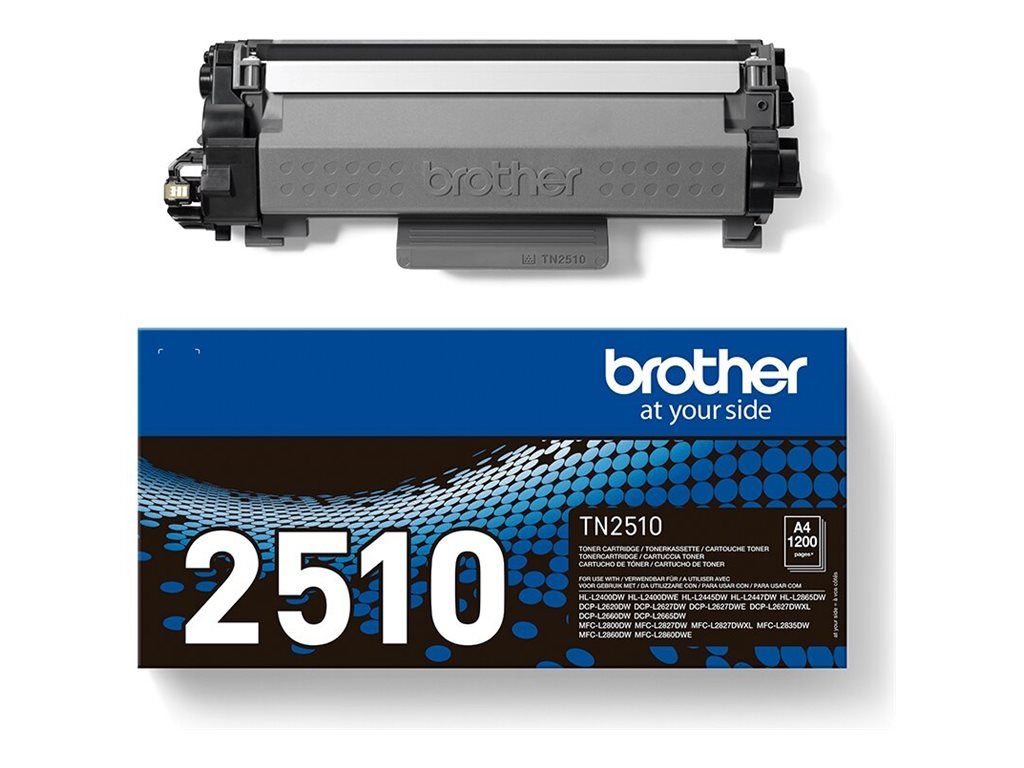 Toner Brother TN-2510 schwarz (1.200 Seiten n.ISO/IEC 19798)