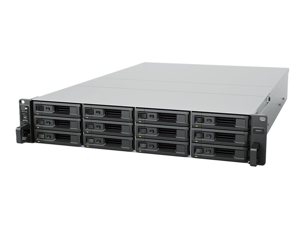 NAS Synology SA3610 12x2,5/3,5-Zoll LAN SAS/SATA