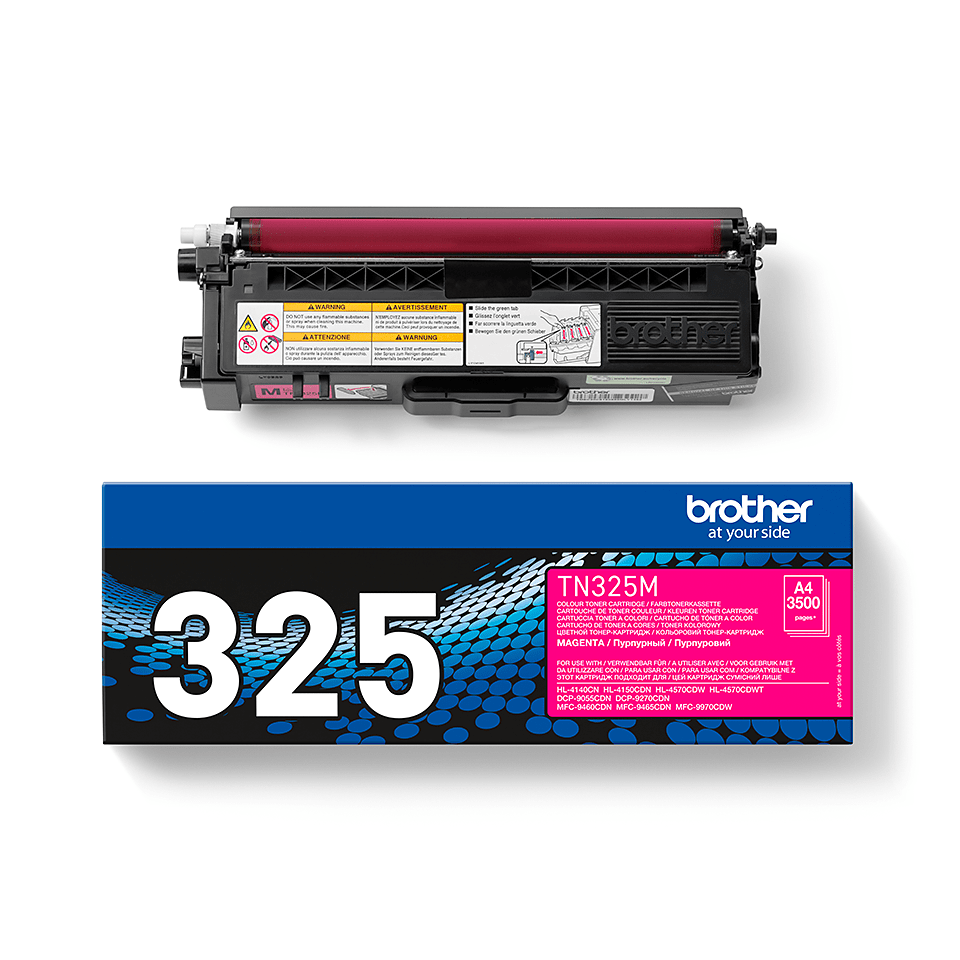 Toner Brother TN-325M magenta (3.500 Seiten n.ISO/IEC 19798)