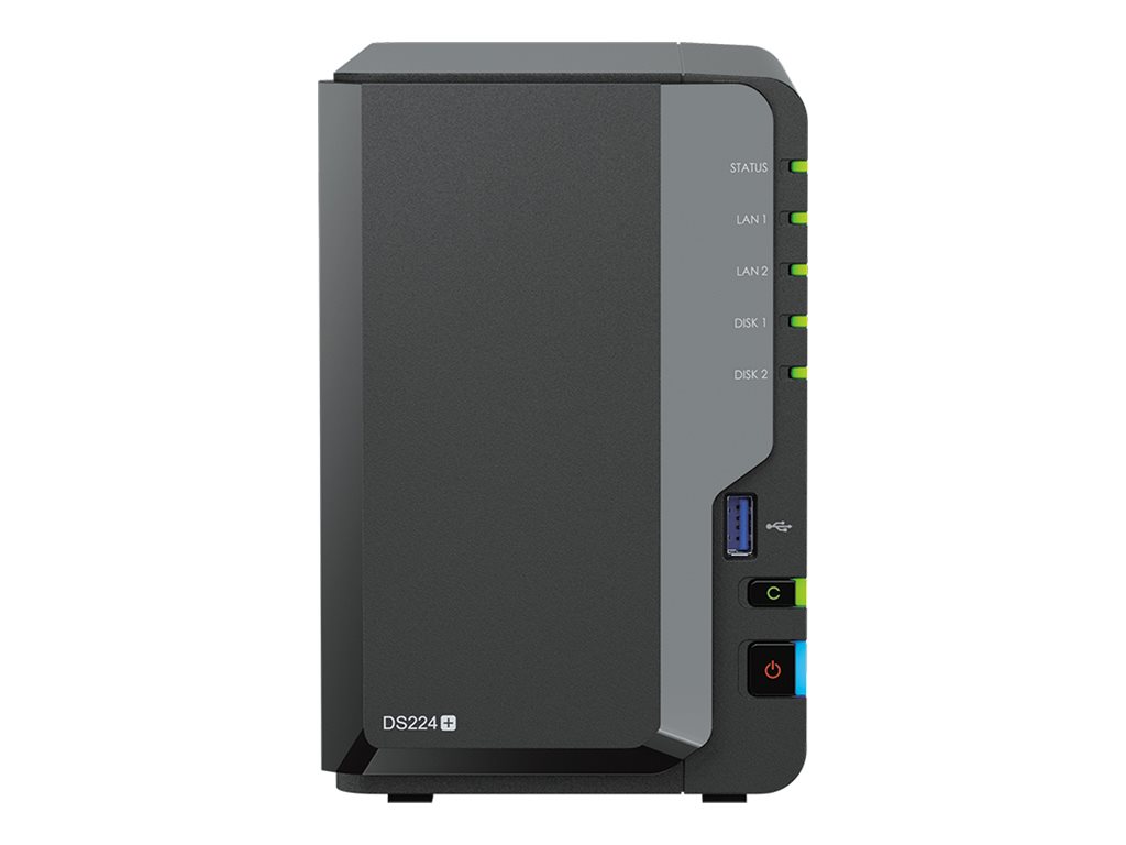 NAS Synology DiskStation DS224+ 2x3,5-Zoll LAN