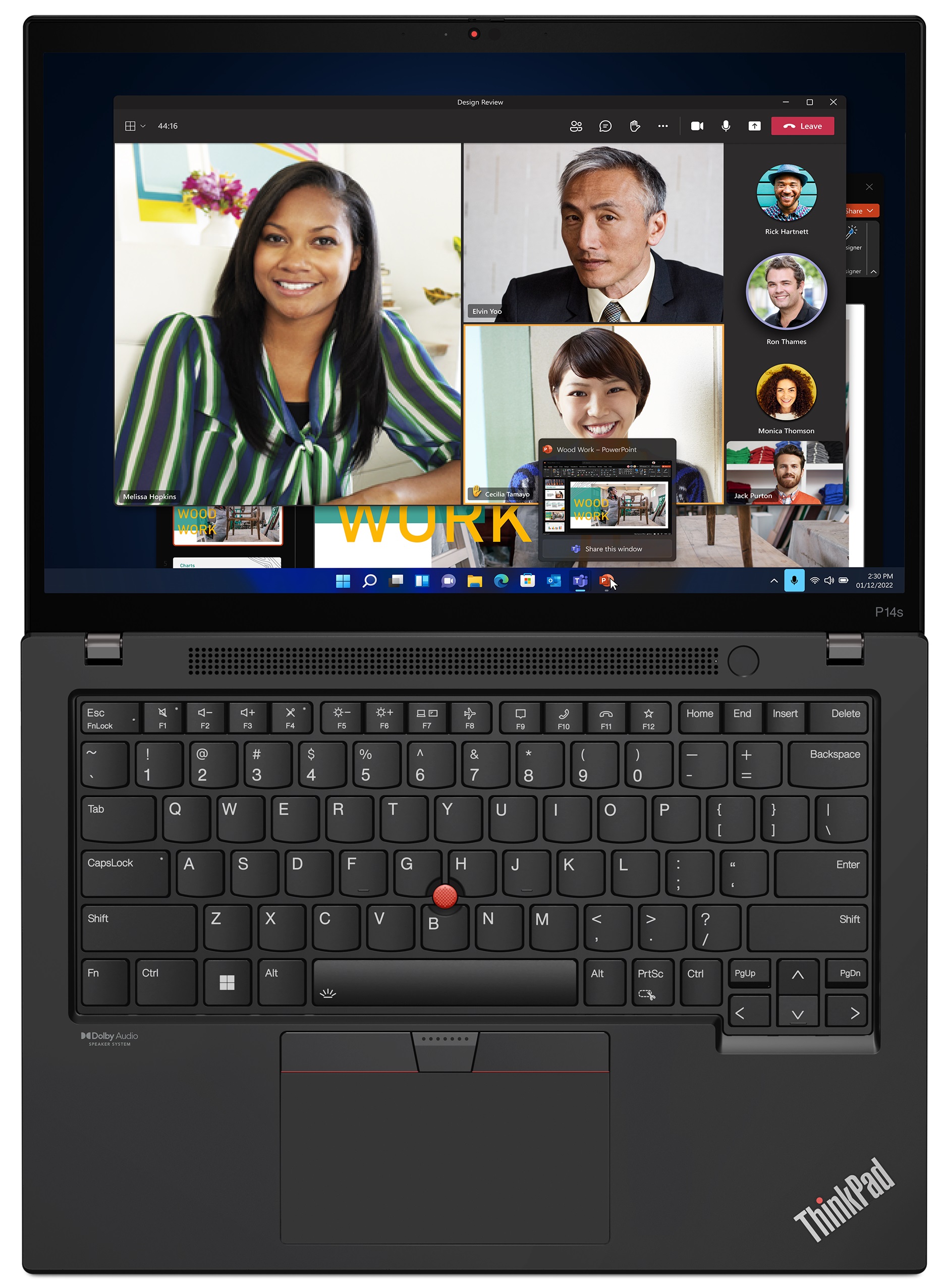 Notebook Lenovo ThinkPad P14s G4 Intel Core i7-1360P 2,20GHz