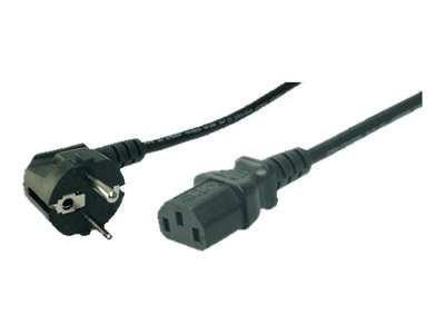 Netzkabel LogiLink Schutzko/ Kaltgeräte 3,0m IEC C13