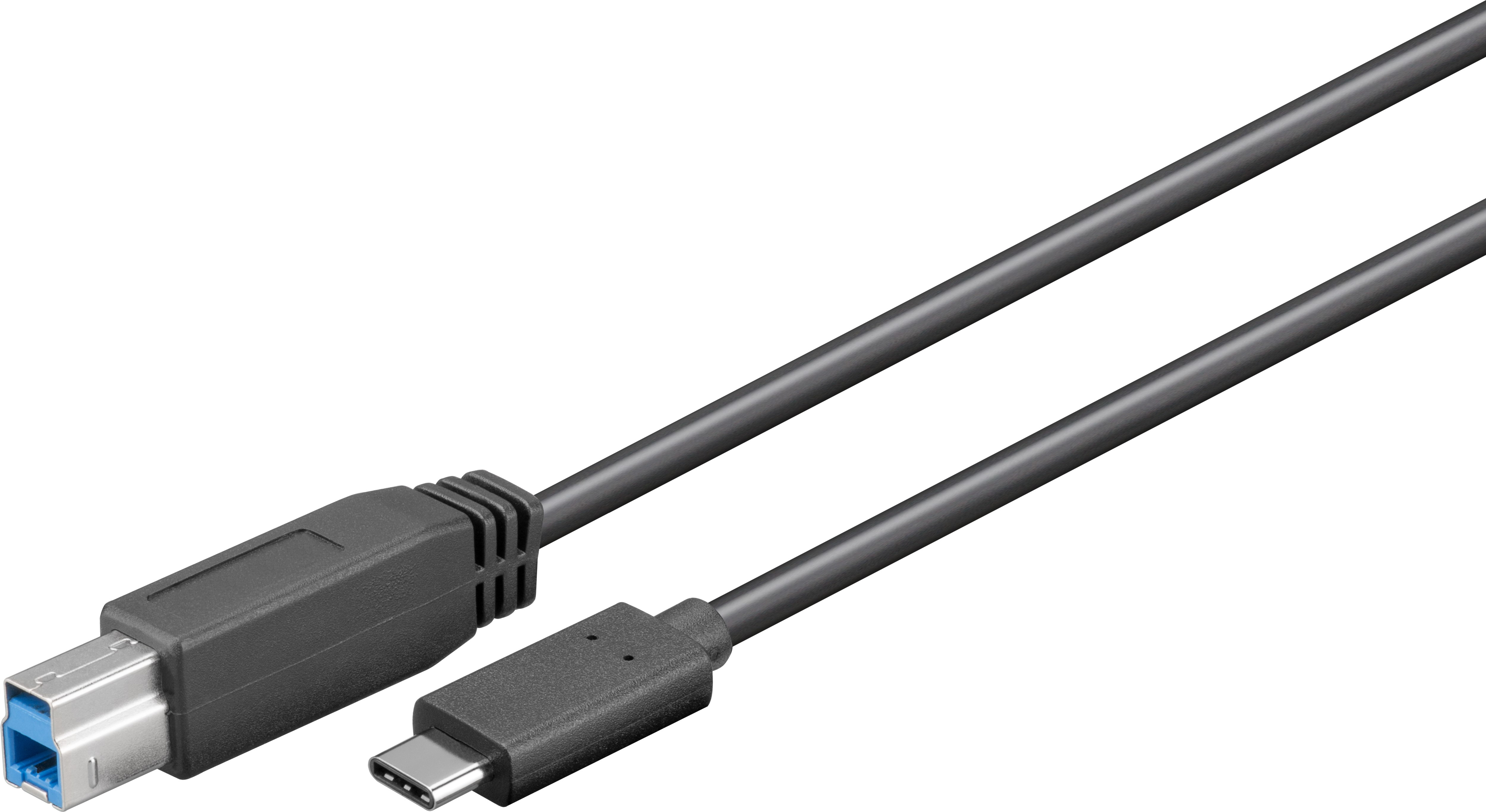 USB-Kabel Diverse USB3.2 Gen1 Type-C-m/USB3.0-B-m 1,0m