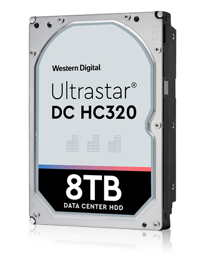 Festplatte WD Ultrastar DC HC320 3,5-Zoll SATA 8TB 24/7